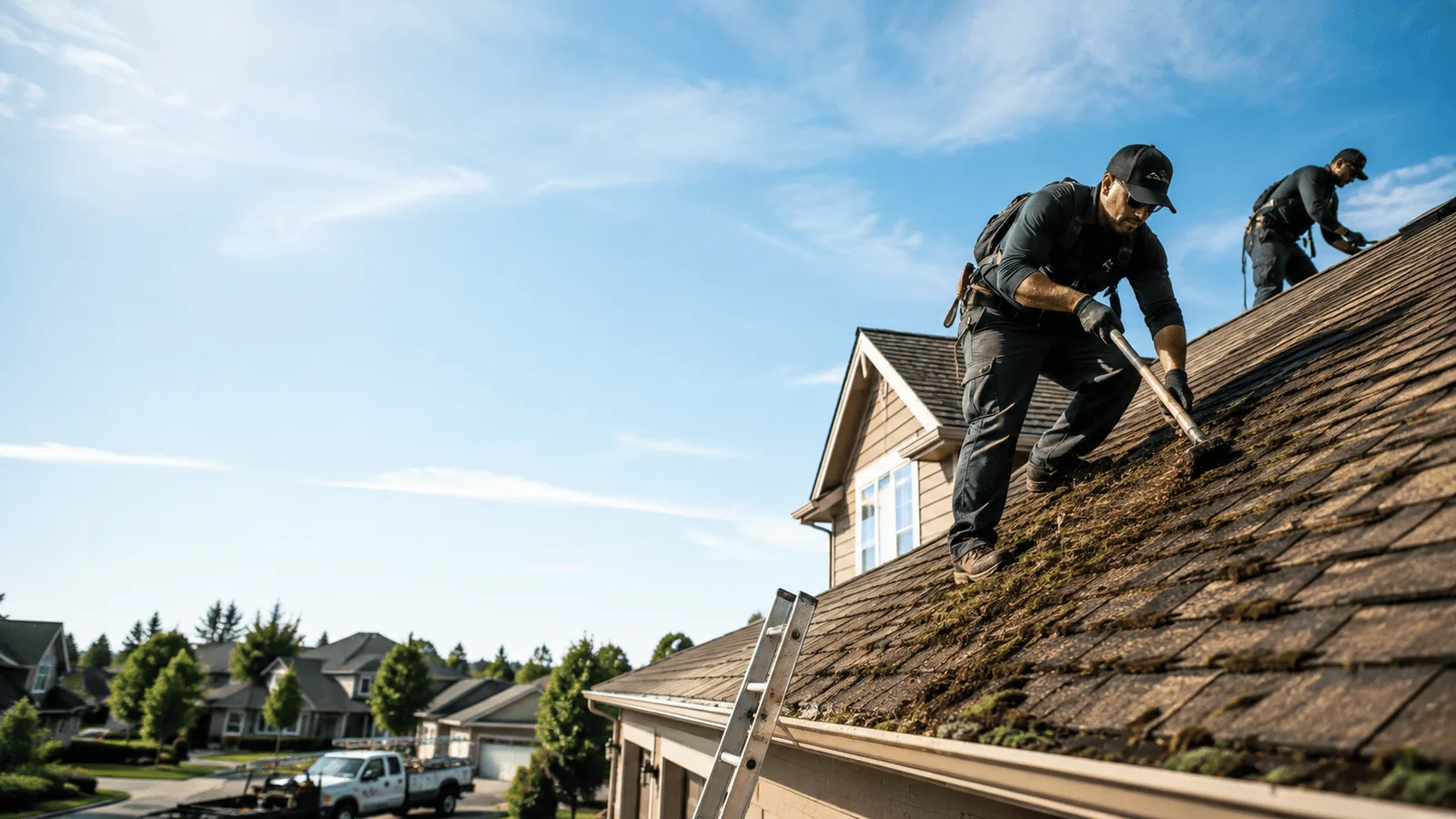 Roof Moss Removal in Warwick, MA near me